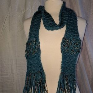 Teal scarf